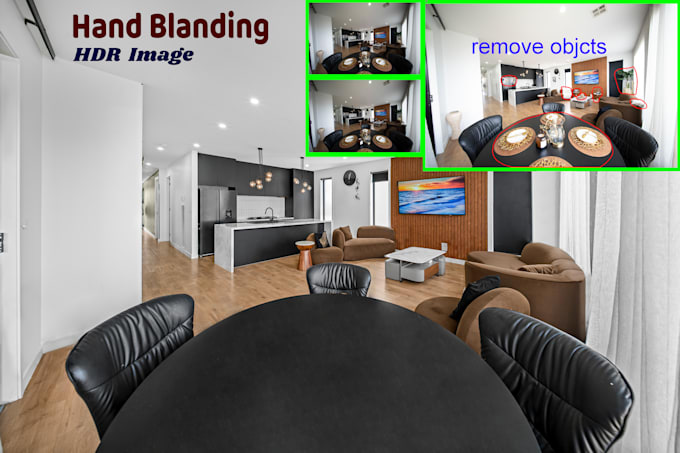 real estate professional fast hdr photos editing service