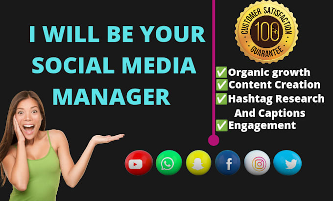 be your social media manager