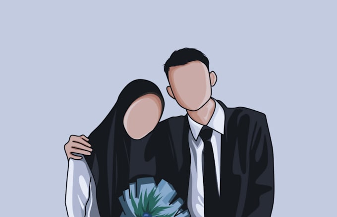 simple vector creation services for people and animals