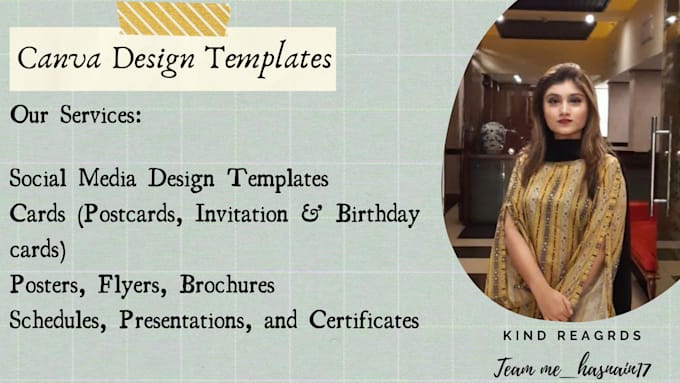 design a unique canva templates for you