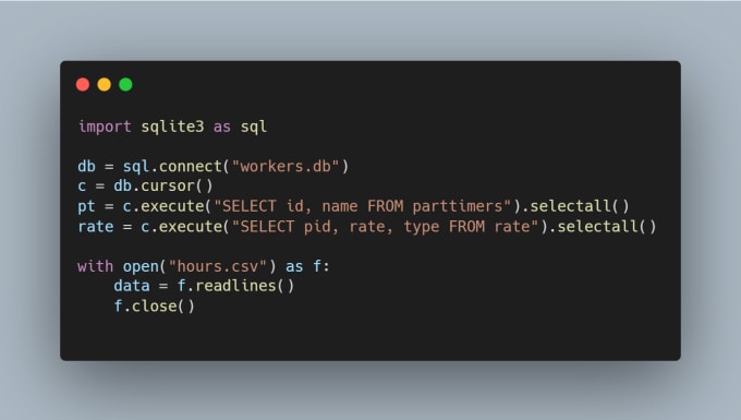 Create python scripts for simple tasks by Ds047_idk | Fiverr