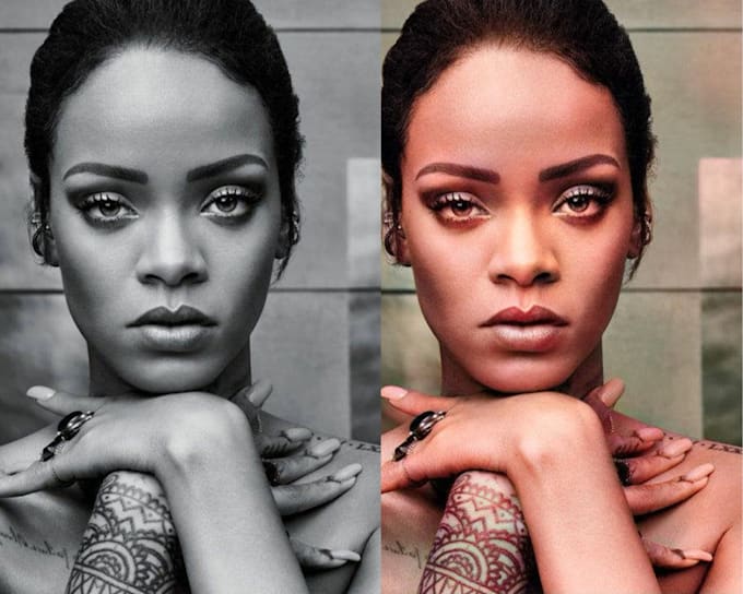 Colorize black and white photo by Nadunperera478 Fiverr