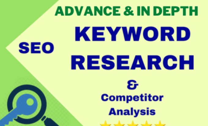do in depth advance SEO long tail keyword research and competitor analysis
