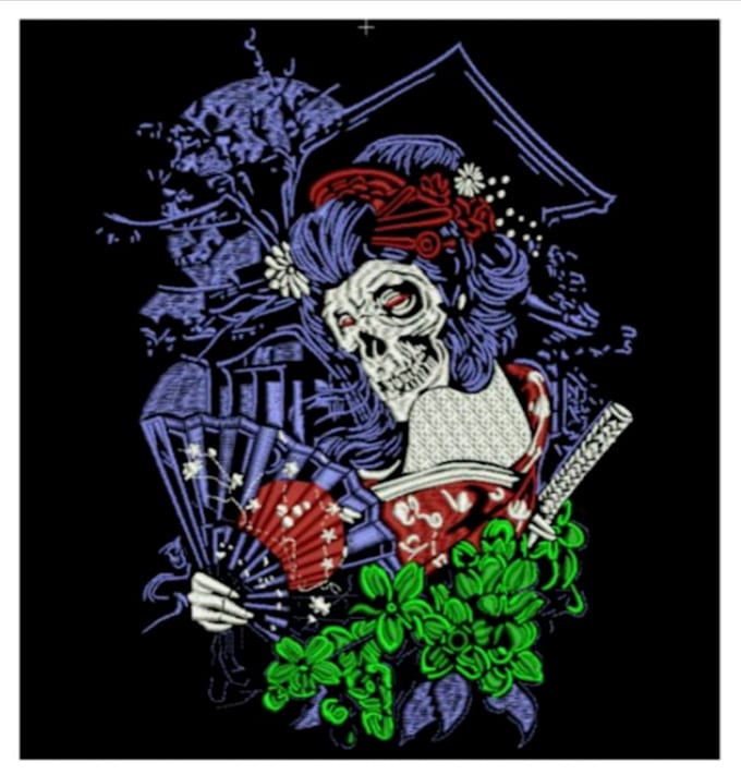Do embroidery digitizing design by Twentyonesecond Fiverr