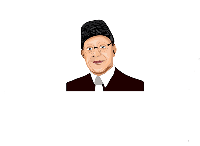 draw amazing digital portrait vector illustration