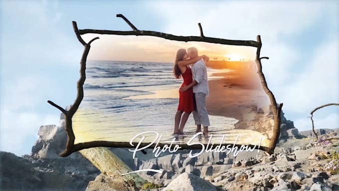 design a photo slideshow for weddings, birthdays, or anniversaries