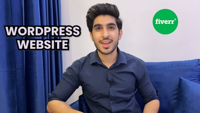 create wordpress elementor website
