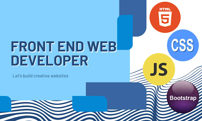 Be your front end web developer of html css and javascript by Awais ...
