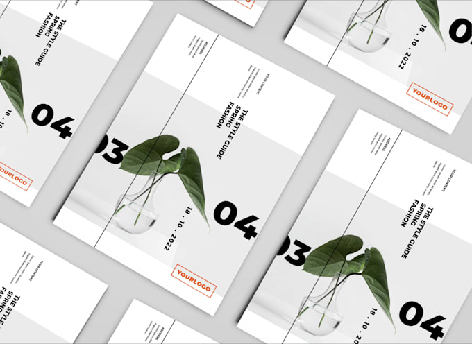 create your professional modern flyer