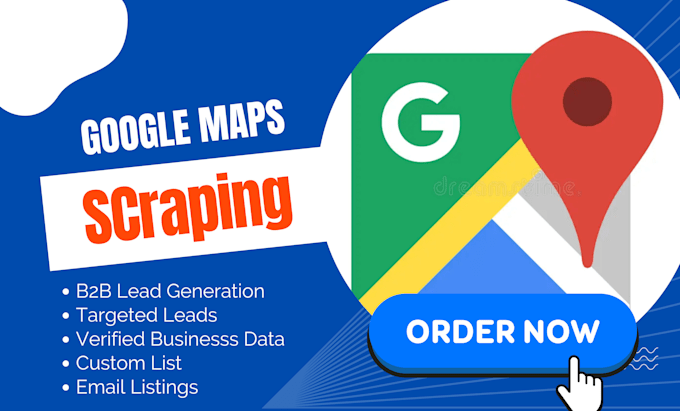 do google maps scraping for business leads and  reviews