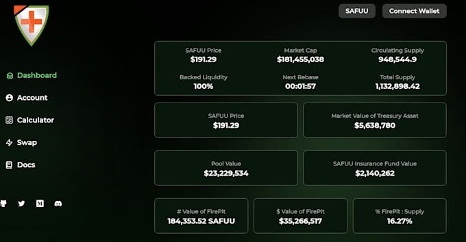 fork safuu, libero, titano autostaking autocompounding defi