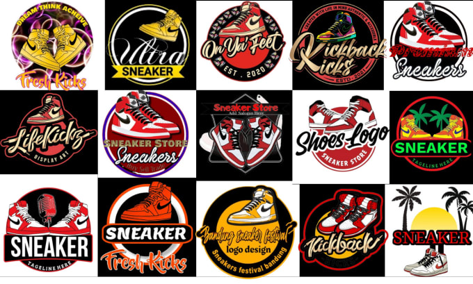 Entwerfen Sie ein Schuhlogo fur Ihre Marke Ihren Sneaker Shop oder Ihre Website Schuhe