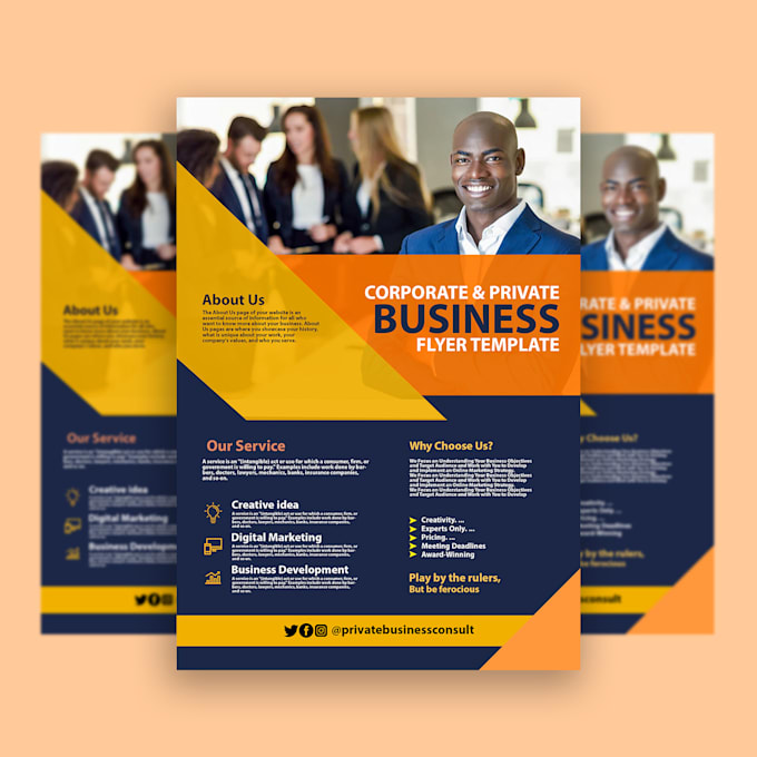 Design an awesome flyer, business card, banner or stationary by Fiverrart Fiverr