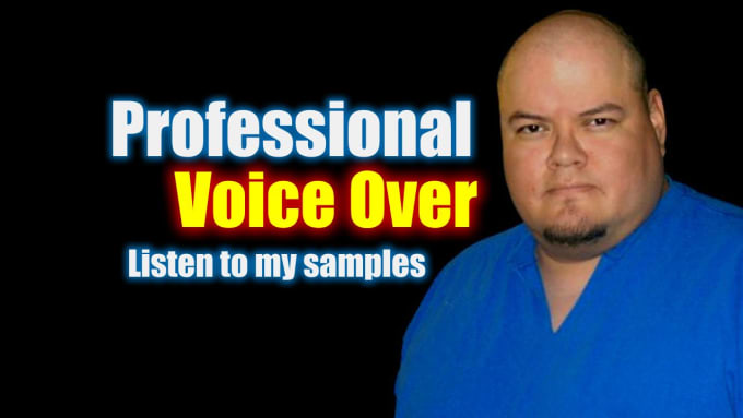 record a professional voice over for your project