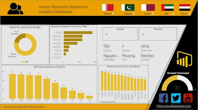 create perfect power bi report and dashboard