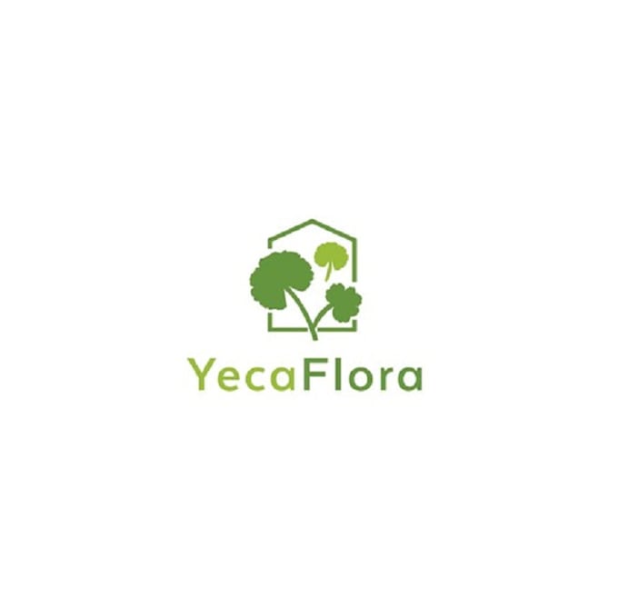 design flower or plant farm logo