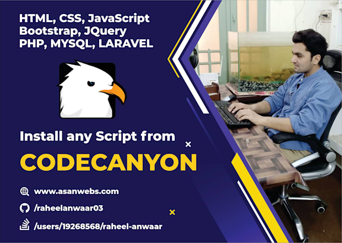 install, update codecanyon PHP, laravel scripts, wordpress themes