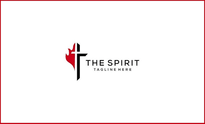 do modern church ministry christian or religious logo design