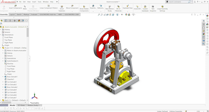 Do 2d Drawings And 3d Model Using Inventor And Solidworks By Do 2d Drawings And 3d Model Using Inventor And Solidworks By