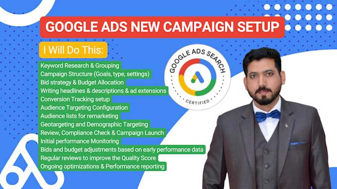setup google ads adwords PPC campaign from scratch
