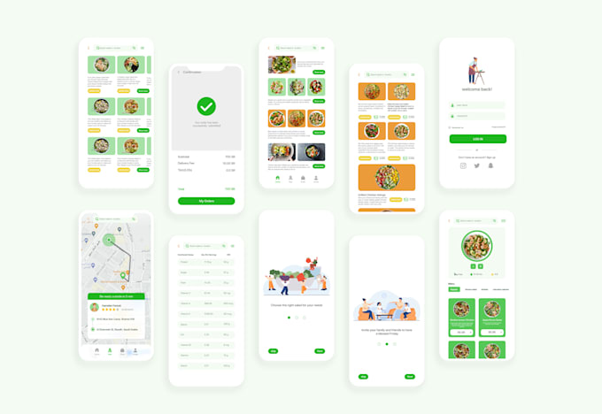 Design ui ux design screen for your application by Ohhhamed | Fiverr