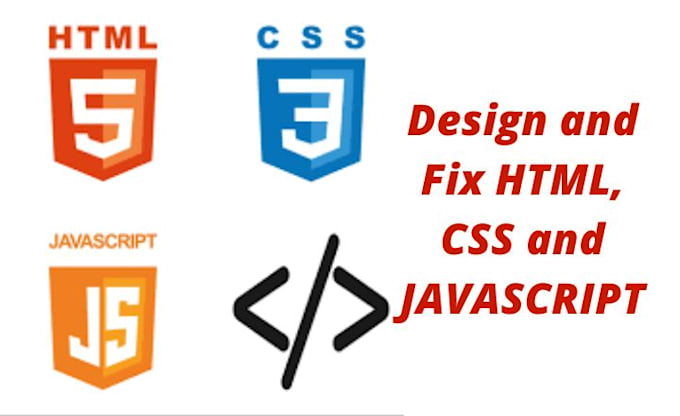 Design and fix html css web pages by Sahil431 | Fiverr