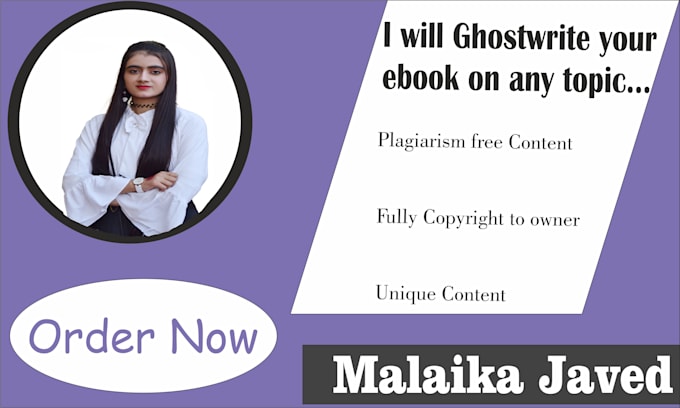 ghostwrite top quality ebook for you