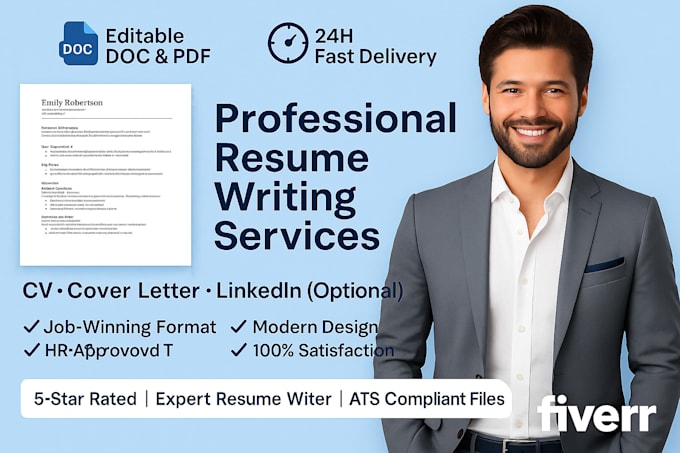 write a professional ats friendly resume, CV, and cover letter
