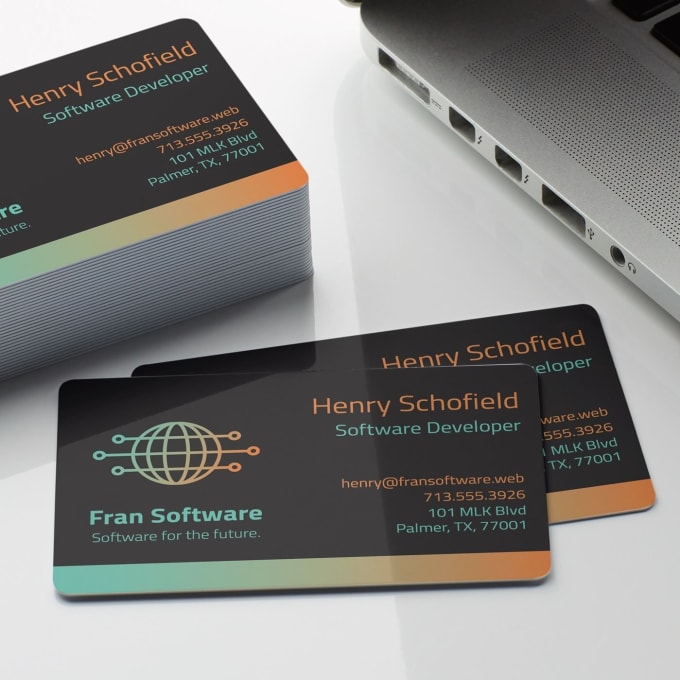 Design ideal vistaprint website and vistaprint business card by