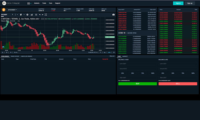 create a secure and fast cryptocurrency exchange