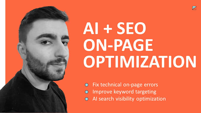 do on page SEO and technical optimization of your website