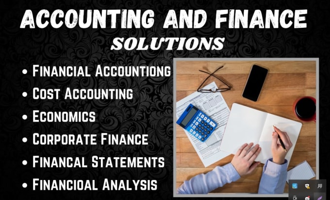 Help you solve accounting and finance problems by Expert_nosheen | Fiverr