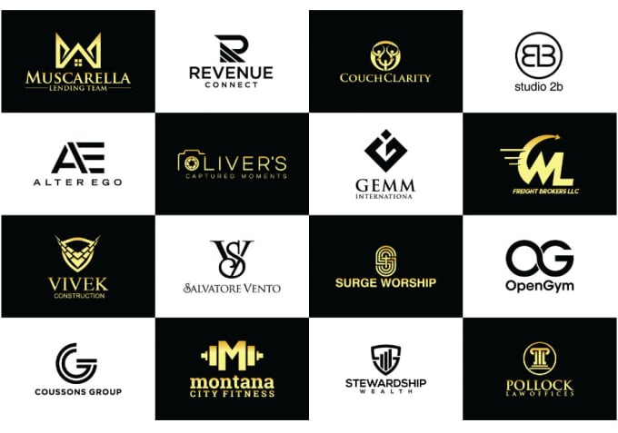 Design professional modern minimalist luxury business logo by ...