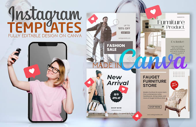 Design attractive social media posts and templates in canva by Alam62 ...