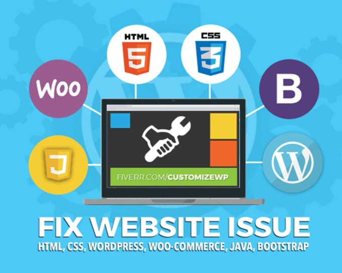 Fix any html css javascript errors or design issues by Hailey224 | Fiverr