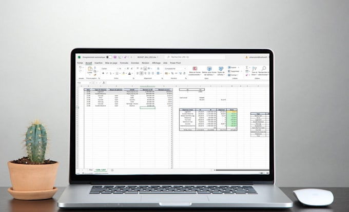 Build and design your excel template by Celiacoulon | Fiverr