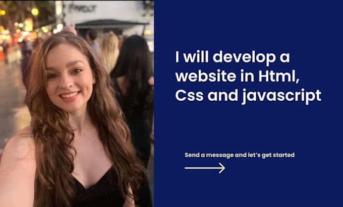 Develop custom website in html, css and javascript by Design_queen9 ...