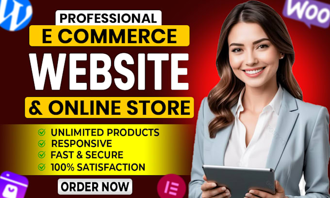 create wordpress ecommerce website woocommerce online store