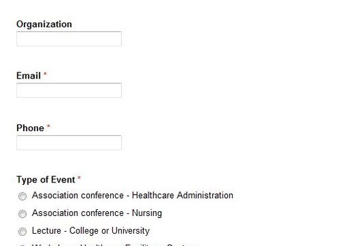 create a simple form for your website