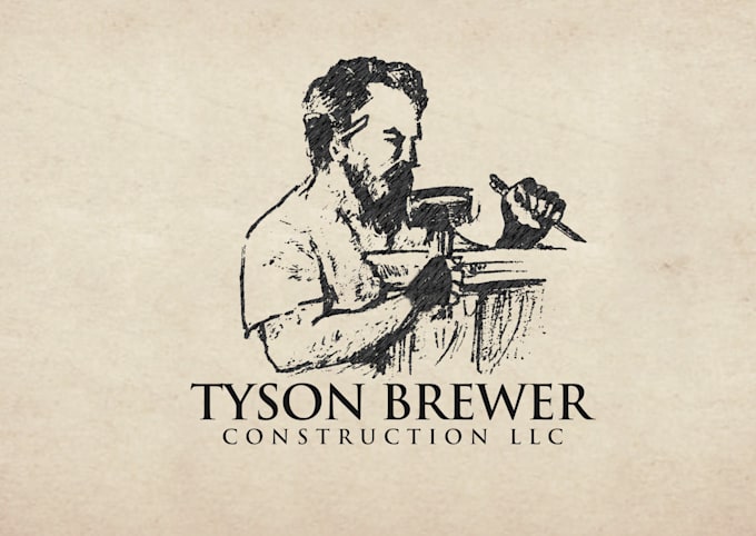 create custom hand drawn logo design for your brand