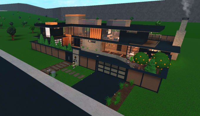 Build you a modern, realistic house in bloxburg by Sogurt | Fiverr