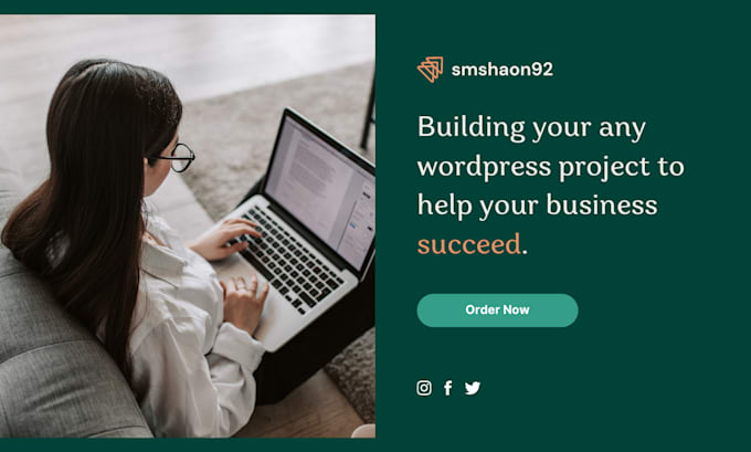 building your any wordpress website project