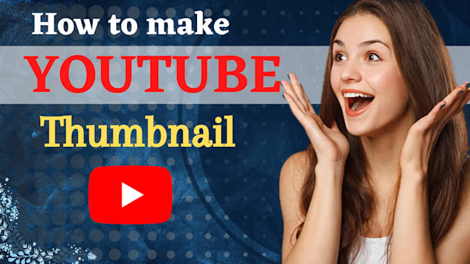 design attractive youtube thumbnail within 2 hours