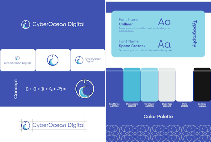 design a custom startup business logo and branding kit