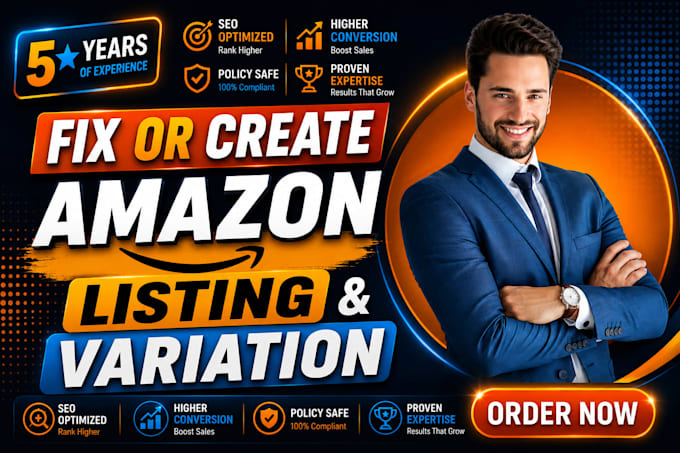 set up amazon fba product listings, amazon listing creation and SEO optimization