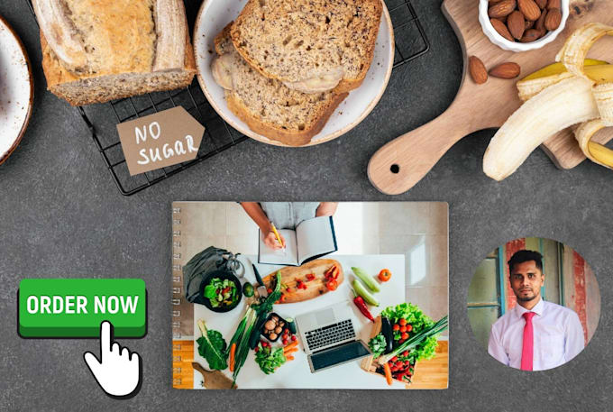 professionally write your recipes, cookbook and ebooks