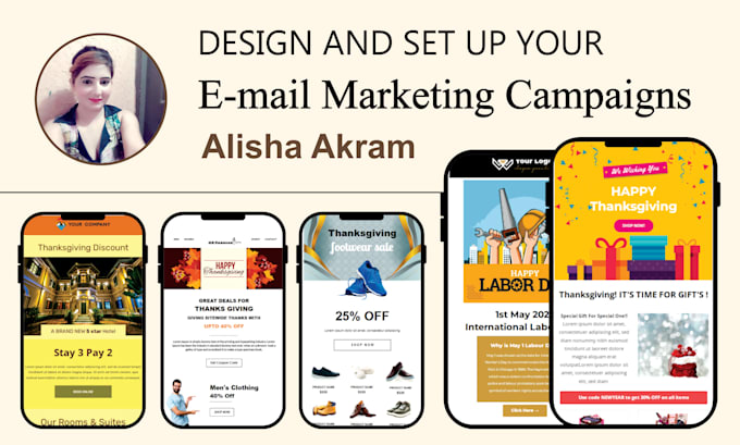 design professional email campaigns for your business