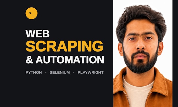 do web scraping and automation using python