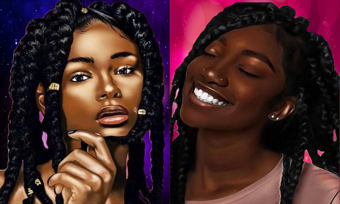 create african american comic book illustrations