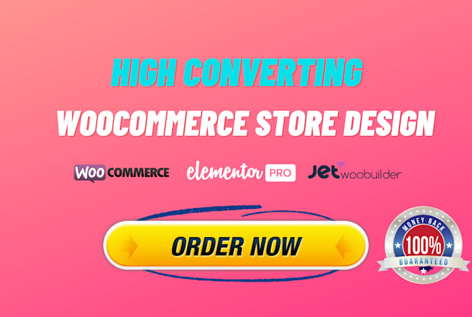 create custom woocommerce website design with woocommerce